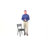 Victoria Grid Back Metal Restaurant Chair-1029680797