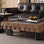 Table basse en noyer