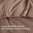 Dreamology Waffle Weave Duvet Cover, Queen Duvet Covers,100% Cotton Waffle Duvet Covers with Zipper Closure, Soft Luxury Textured & Breathable, 2 Pillow shams, 1 Duvet Cover (Brown, Queen)-124137413-124137414