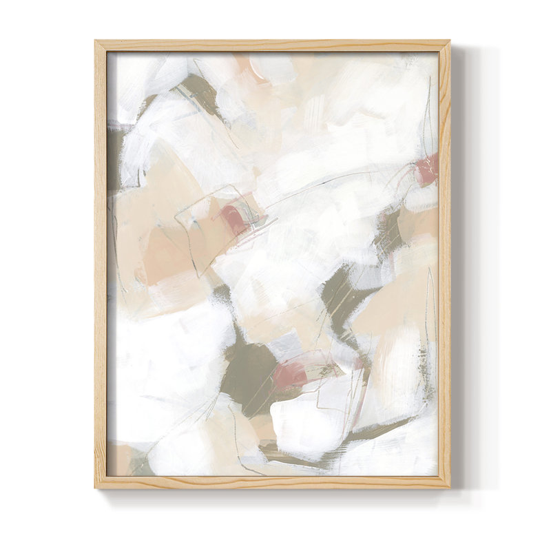 «Sand Story II», reproduction encadrée - bois massif, H 11 po x l 9 po