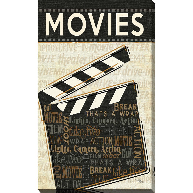 Film-reproduction sur toile tendue, H 60 po x l 36 po