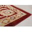 Tapis de bois one-of-kind-noué la 2010 chobi rouge foncé/crème 8 pi x 9 pi en laine de 9 po Hurwitz