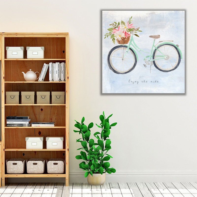 Enjoy the Ride I - reproduction d'art sur toile, H 20 po x l 20 po