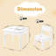 Houchens Kids 3 Piece Square Arts And Crafts Table