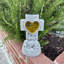 Marqueur de jardin à croix solaire Exhart, 6 x 5 x 9,5 po Exhart