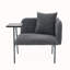 Fauteuil de détente Lounge avec petite table et coussin de dossier-1957562610