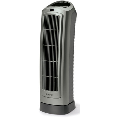 Lasko 1500 Watt Electric Tower Space Heater with Adjustable Thermostat , Remote Included and with Digital Display