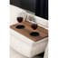 Canapé modulaire en lin avec coussins en mousse - 98 po de largeur, beige Fascination Storage-1670816016