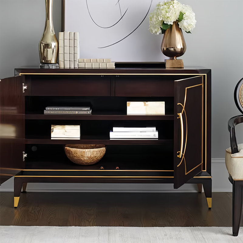 Buffet de luxe moderne et minimaliste