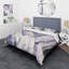 Geometric Glacier Duvet Cover Set-38758087