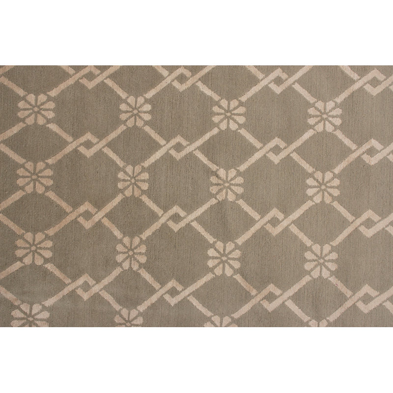 One-of-a-Kind 6'4" X 12' Hand Knotted Area Rug