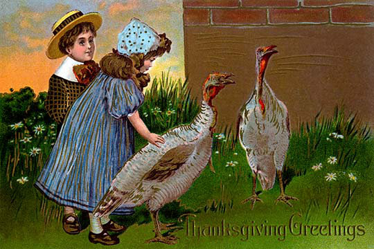 « thanksgiving greetings », impression