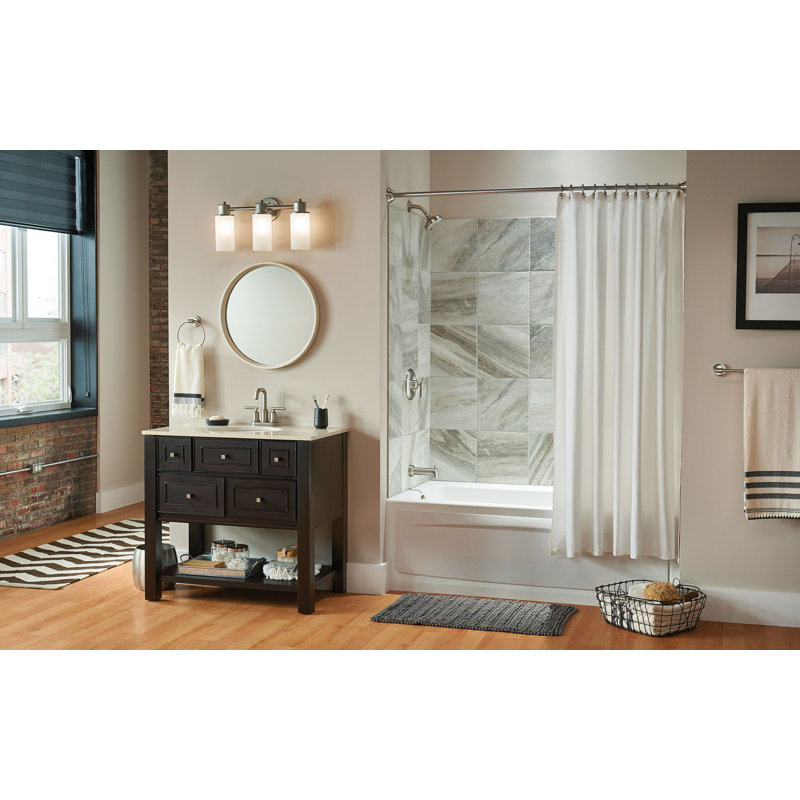 Gibson Eco Performance Tub and Shower Faucet, Brushed Nickel