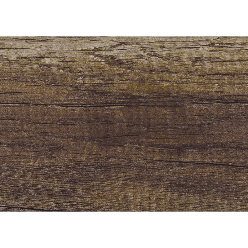 Cadre de lit double rustique avec finition en pin patiné, motif de ligne moderne, tête de lit et rails pour la chambre à coucher, aspect du sommier tapissier, rails, essentiel