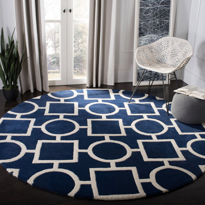Teresita Hand Tufted Wool Geometric Rug