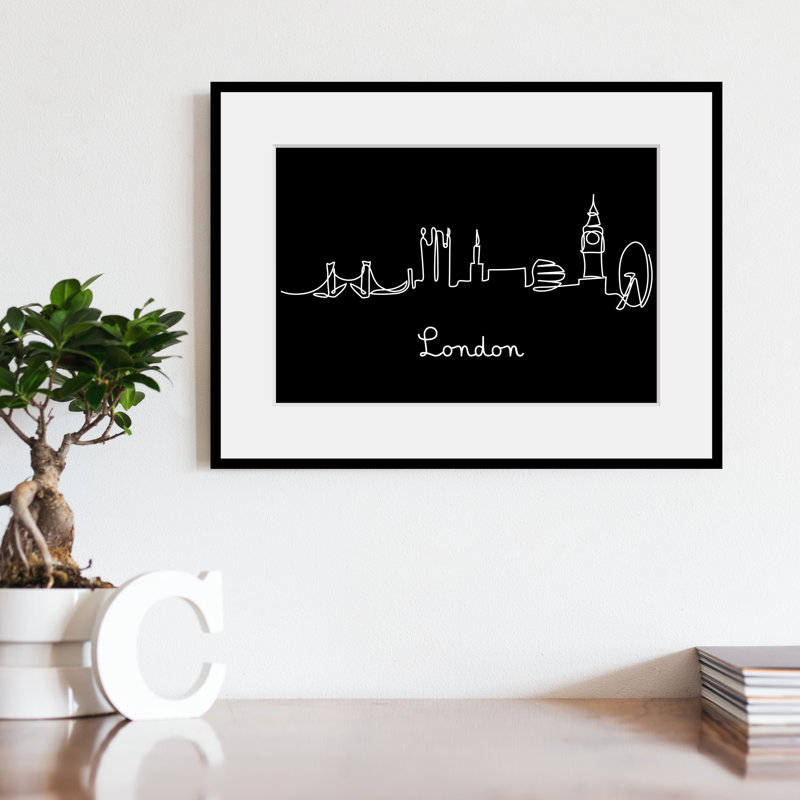 London - Single Picture Frame Print