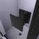 Lumen 42" x 74.75" Rectangle Hinged Shower Enclosure with Base Included