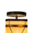 Zellmer Glass Semi Flush Mount