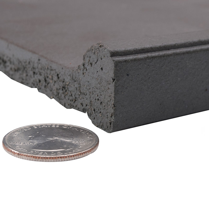 Quarry Cove Base 5-7/8 In. X 6 In. Ceramic Floor And Wall Trim