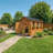 8 ft. W x 12 ft. D Cedar Wood Storage Shed with Metal Roof