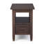 Table de bout transitionnelle en bois massif 14 po Warm Shaker-1677672012