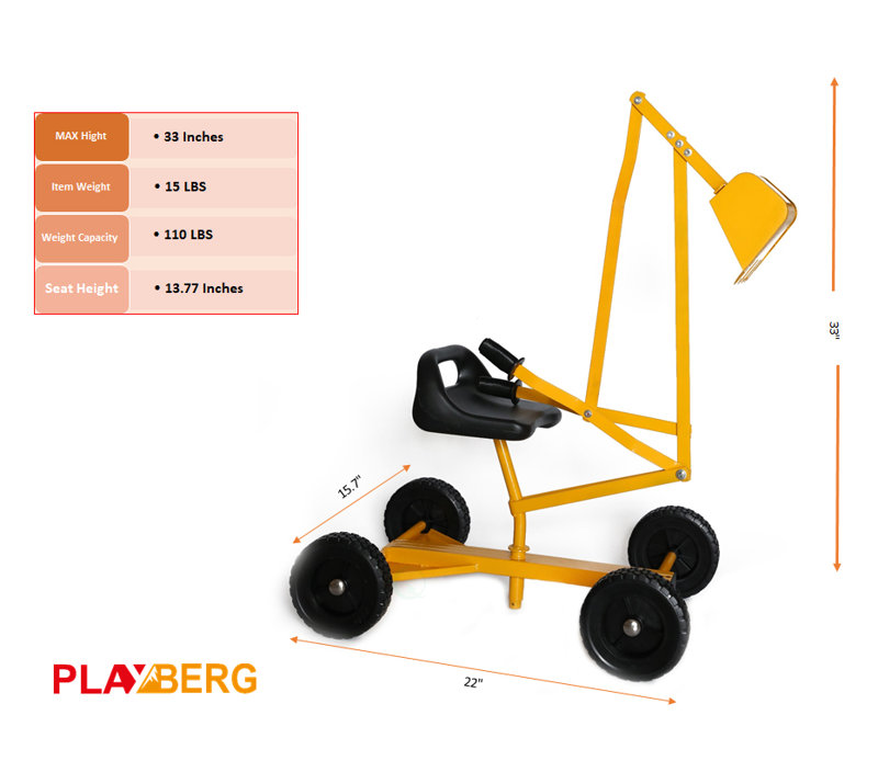 Metal Toy Digger