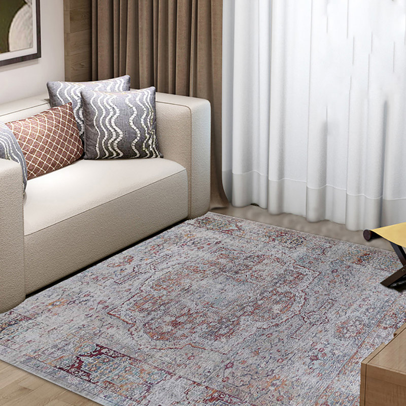 Elmas Abstract Indoor Rug, Rectangle 5' x 7'