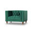 Fauteuil en velours touffeté de 41 po de largeur Brette-2135979004-2111445717