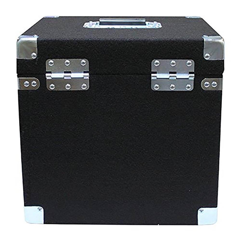 Odyssey Gear Carpeted Pro DJ Case for 100 LP Vinyl Records (2 Pack)