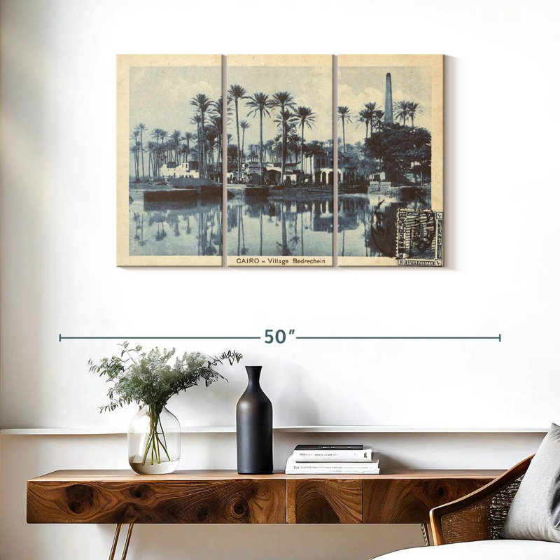 Rorry Cairo Village, 24" H x 38" W