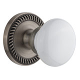 Grandeur Newport Rosette Privacy with Parthenon Door Knob