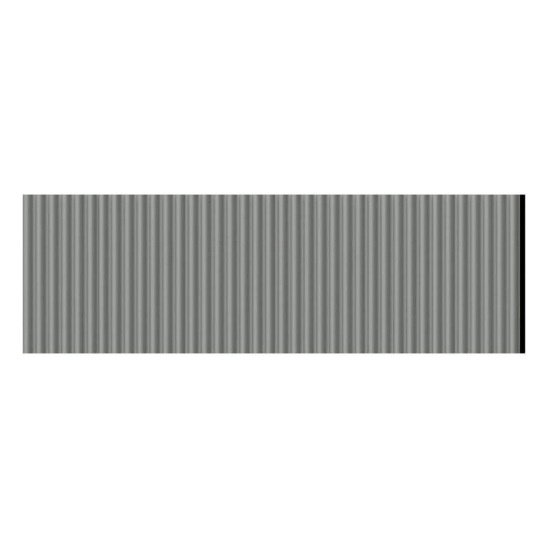 94.5 in Gray Primed Polyurethane Panel Moulding