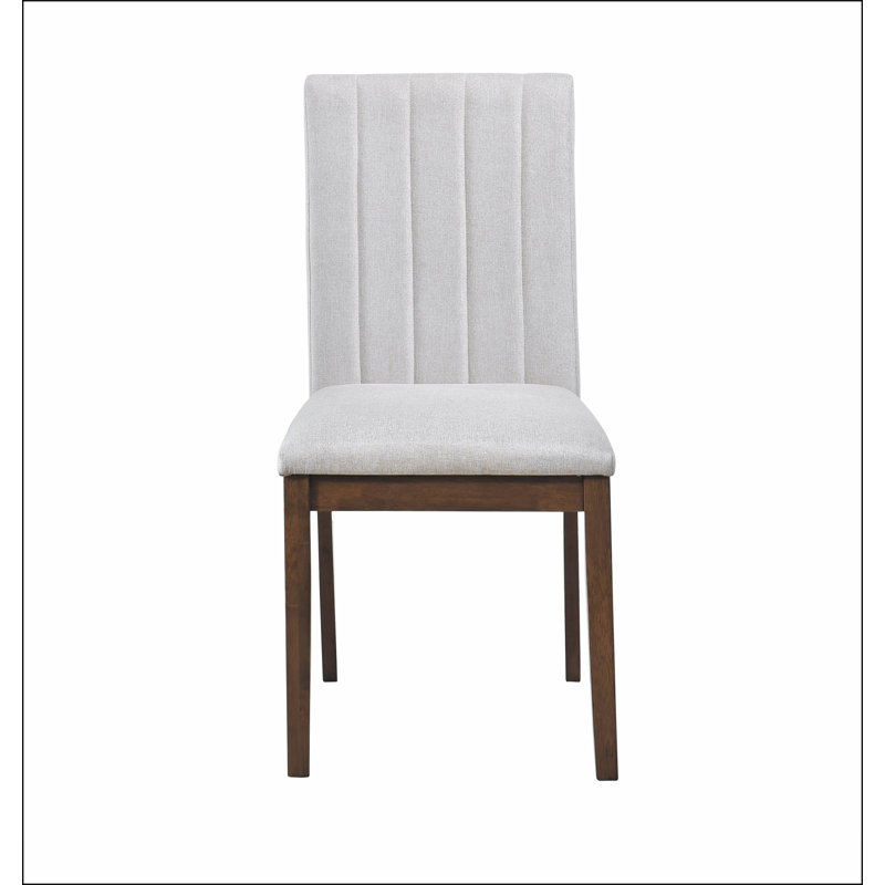 Chaise d'appoint rembourrée, chaise de salle à manger avec siège confortable et design élégant