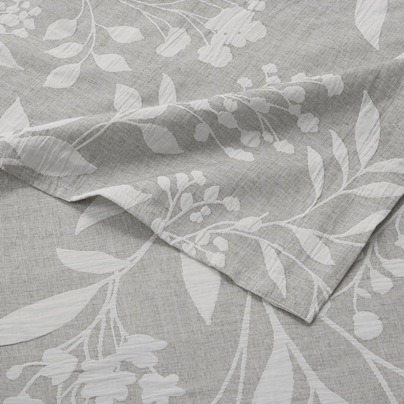 Rideau de douche Floral, Taupe