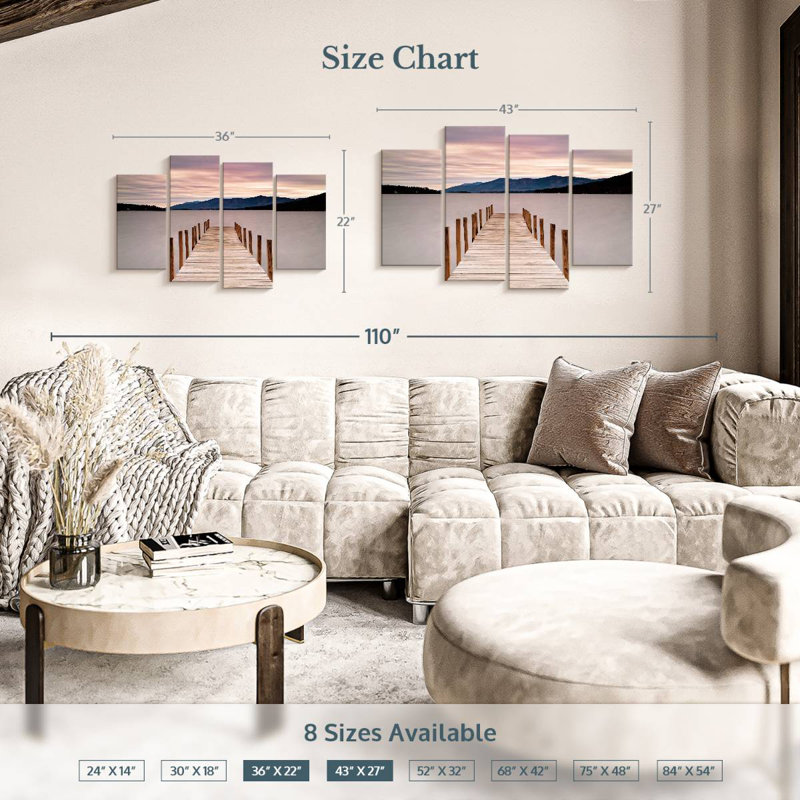 Aletra Morning View, 27" H x 43" W