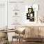 Peinture abstraite dorée Avery II-108523150
