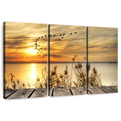 Kerrick, coucher de soleil en mer