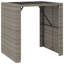Lavel Rectangular Metal Outdoor Bar Table , cm W 80cm cm D-1317753086-1317752960