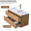 Meuble-lavabo simple 36 po avec comptoir en pierre de quartz et lavabo vasque, meubles-lavabos à fixation murale-1681353888