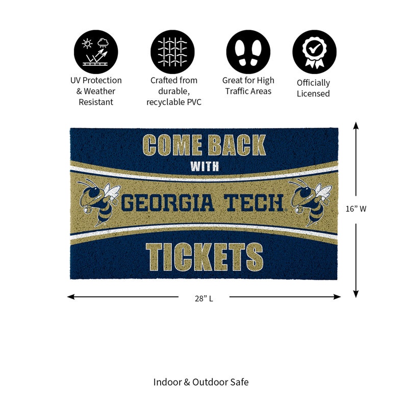 Paillasson NCAA, NCAA Georgia Tech