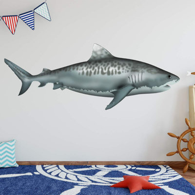 Adhésif décoratif tigre requin océan et animaux kashvi