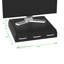  Support pour écran d'ordinateur, support pour ordinateur portable, organisateur de bureau, tiroir de rangement, bureau, plastique, L 13,5 po x l 13 po x H 4 po