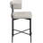 Hisayo Upholstered Counter Stool with Metal Frame-88514414