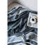 Cozy coton rayé de style bohème pour canapés et lits