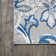 Asgard Paisley High-Low Light Gray/Blue Indoor/Outdoor Rug