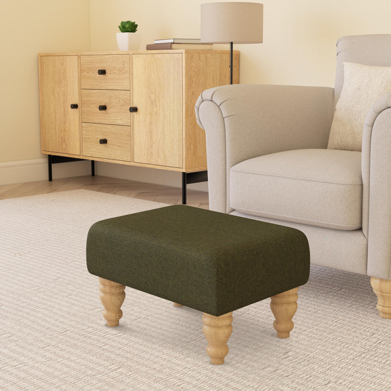 Autryville Wood Turned Leg, Poz, Cyprus Green, Natural