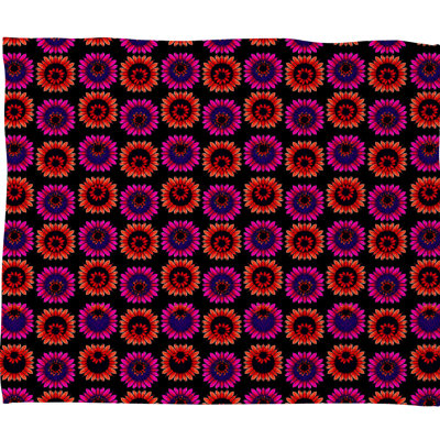 Jeté floral automne