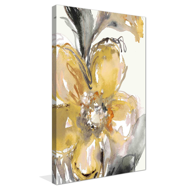 " Bright Blooms I " Painting Print, 40" H x 18" W x 1" D