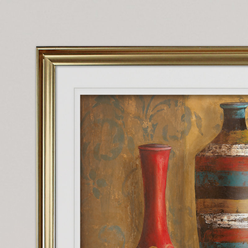 " Vessels Of Tabuk ", Gold, 20" H x 24" W x 1.5" D