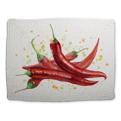Napperon Red Hot Peppers